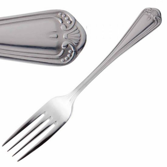 JESMOND TABLE FORK Qty 12 IG C11714 JESMOND TABLE FORK Qty 12 IG C11714