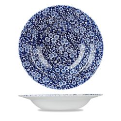 Victorian Calico Willow Profile Rimmed Soup 9.75 Inches Box 6 Victorian Calico Willow Profile Rimmed Soup 9.75 Inches Box 6