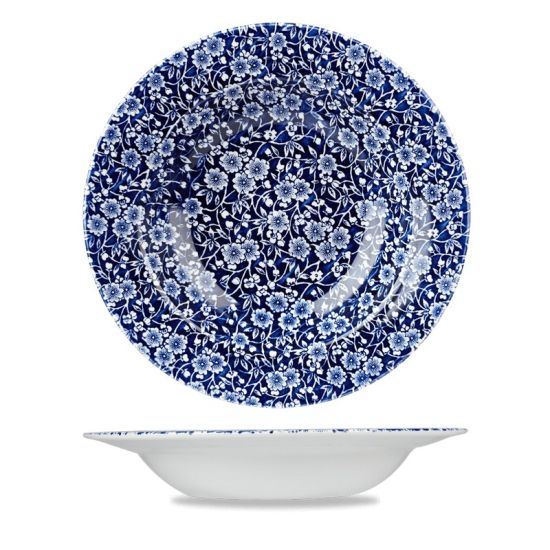 Victorian Calico Willow Profile Rimmed Soup 9.75 Inches Box 6 IG CAWVRSB1 Victorian Calico Willow Profile Rimmed Soup 9.75 Inches Box 6 IG CAWVRSB1