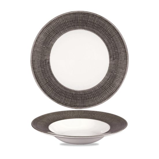 Bamboo Spinwash Dusk Wide Rim Bowl 9 1/2 Inches Box 12 IG DUBALWBM1 Bamboo Spinwash Dusk Wide Rim Bowl 9 1/2 Inches Box 12 IG DUBALWBM1