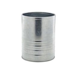 Genware Galvanised Steel Can 11cm x 14.5cm