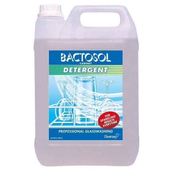 Bactosol Cabinet Glasswash Detergent 5 Litre IG J043580 Bactosol Cabinet Glasswash Detergent 5 Litre IG J043580