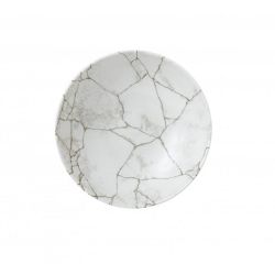 Studio Prints Kintsugi Agate Grey Coupe Bowl 18.2cm - 1x12