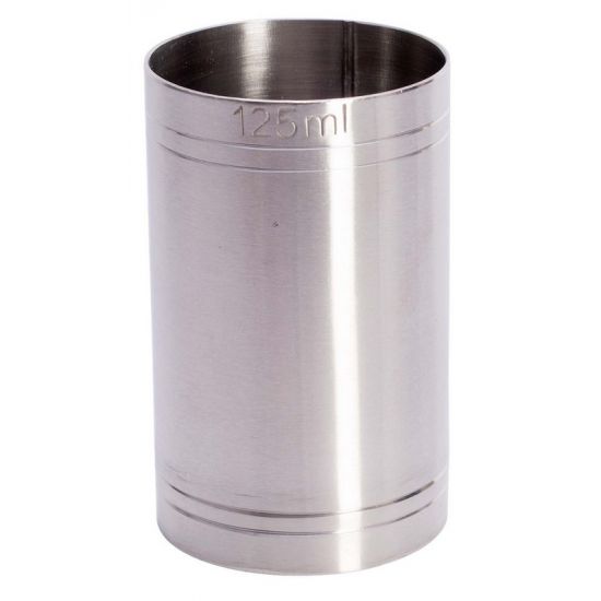 Thimble Measures Stainless Steel 125ml IG MB4201