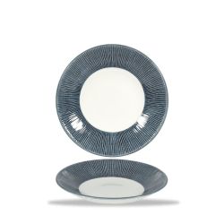Bamboo Spinwash Mist Deep Coupe Plate 22.5cm - 1x12