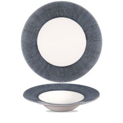 Bamboo Spinwash Mist Wide Rim Bowl 11 Inches Box 12