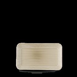 Harvest Norse Linen Organic Rectangular Plate 10.6X6.3 Inch