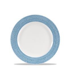 Isla Spinwash Ocean Blue Plate 6 5/8 Inches Box 12
