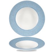 Isla Spinwash Ocean Blue Wide Rim Bowl 11 Inches Box 12