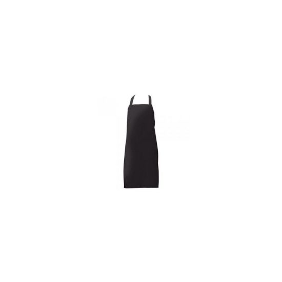 Black Bib Apron 38x28 Inches IG PEGA001