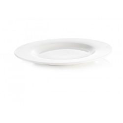 Professional Hotelware Wide Rimmed Plate 10.6 Inches/27cm Qty 6