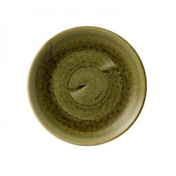 Stonecast Plume Olive Coupe Plate 28.8cm - 1x12