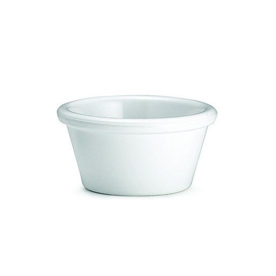 Plain Melamine Ramekin 2oz Qty 12 IG RAM2W