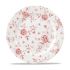 Rose Chintz Cranberry Plate 10.875 Inches Box 6