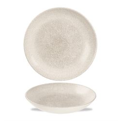 Raku Agate Grey Evolve Coupe Bowl 9.75 Inches Box 12