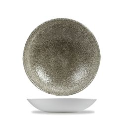 Raku Quartz Black Evolve Coupe Bowl 7.25 Inches Box 12