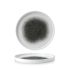Studio Prints Raku Walled Chefs Plate Quartz Black 21cm (1 x 6)