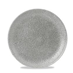 Studio Prints Raku Coupe Plate Jasper Grey 21.7cm (1 x 12) Studio Prints Raku Coupe Plate Jasper Grey 21.7cm (1 x 12)