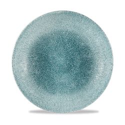 Raku Jade Green Evolve Coupe Plate 8.67 Inches Box 12