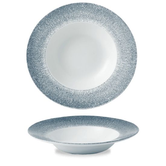Raku Topaz Blue Profile Wide Rim Bowl Large 10.90 Inches Box 12 IG RKTBVWBL1 Raku Topaz Blue Profile Wide Rim Bowl Large 10.90 Inches Box 12 IG RKTBVWBL1