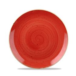 Stonecast Berry Red Evolve Coupe Bowl 9.75 Inches Box 12