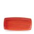 Stonecast Berry Red Oblong Plate 11.75 Inches Box 12