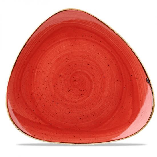 Stonecast Berry Red Lotus Plate 12 Inches Box 6 IG SBRSTR121
