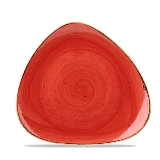 Stonecast Berry Red Lotus Plate 7 Inches Box 12 IG SBRSTR71 Stonecast Berry Red Lotus Plate 7 Inches Box 12 IG SBRSTR71