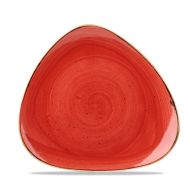 Stonecast Berry Red Lotus Plate 9 Inches Box 12