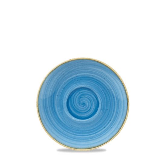 Stonecast Cornflower Blue Cappuccino Saucer 3.5oz Box 12 IG SCFSCSS1 Stonecast Cornflower Blue Cappuccino Saucer 3.5oz Box 12 IG SCFSCSS1