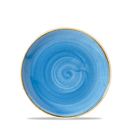 Stonecast Cornflower Blue Coupe Plate 6.5 Inches Box 12 IG SCFSEVP61 Stonecast Cornflower Blue Coupe Plate 6.5 Inches Box 12 IG SCFSEVP61