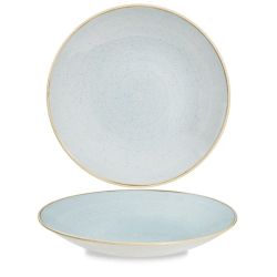 Stonecast Duck Egg Deep Coupe Plate 11 Inches Box 12