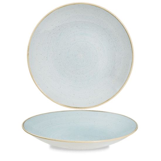 Stonecast Duck Egg Deep Coupe Plate 11 Inches Box 12 IG SDESPD271 Stonecast Duck Egg Deep Coupe Plate 11 Inches Box 12 IG SDESPD271