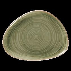 Spot Emerald Organic Flat Plate 28x22.4cm