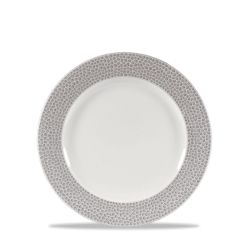 Isla Spinwash Shale Grey Plate 6 5/8 Inches Box 12