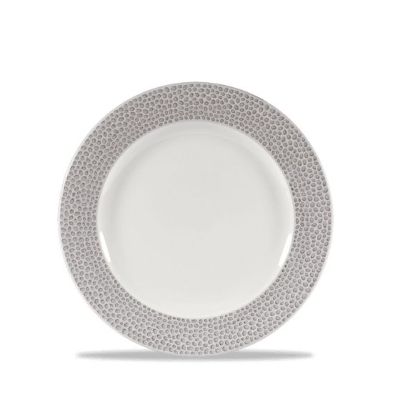 Isla Spinwash Shale Grey Plate 6 5/8 Inches Box 12 IG SHISIP651 Isla Spinwash Shale Grey Plate 6 5/8 Inches Box 12 IG SHISIP651
