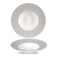 Isla Spinwash Shale Grey Wide Rim Bowl 9 1/2 Inches Box 12