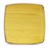 Stonecast Mustard Deep Square Plate 10.25 Inches Box 6