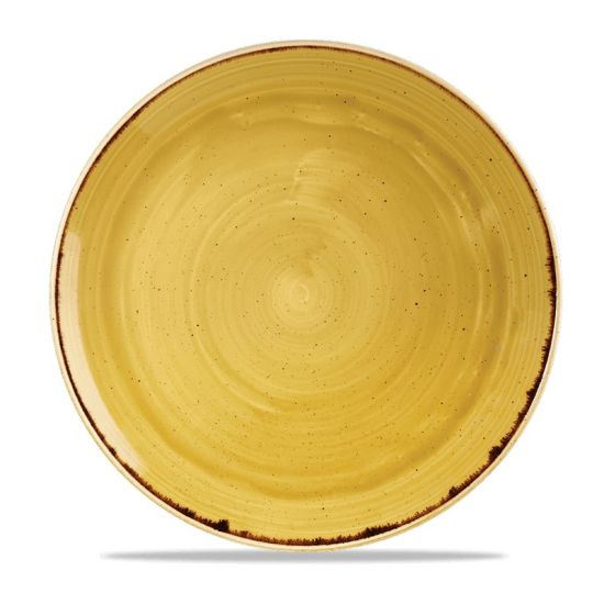 Stonecast Mustard Evolve Coupe Plate 11.25 Inches Box 12 IG SMSSEV111 Stonecast Mustard Evolve Coupe Plate 11.25 Inches Box 12 IG SMSSEV111