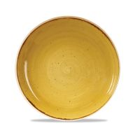 Stonecast Mustard Evolve Coupe Bowl 9.75 Inches Box 12