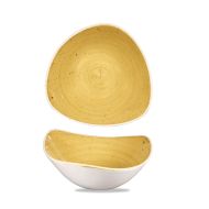 Stonecast Mustard Lotus Bowl 7.25 Inches Box 12