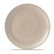 Stonecast Nutmeg Cream Evolve Coupe Plate 11.25 Inches Box 12