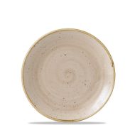 Stonecast Nutmeg Cream Evolve Coupe Plate 6.5 Inches Box 12