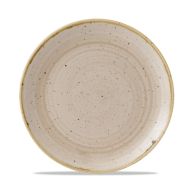Stonecast Nutmeg Cream Evolve Coupe Plate 8.67 Inches Box 12