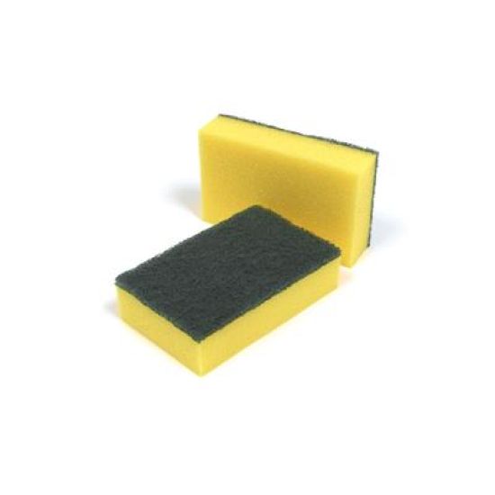 Catering Essentials Sponge/Scourer 15x10cm 6x4 Inches Qty 10 IG SP0014