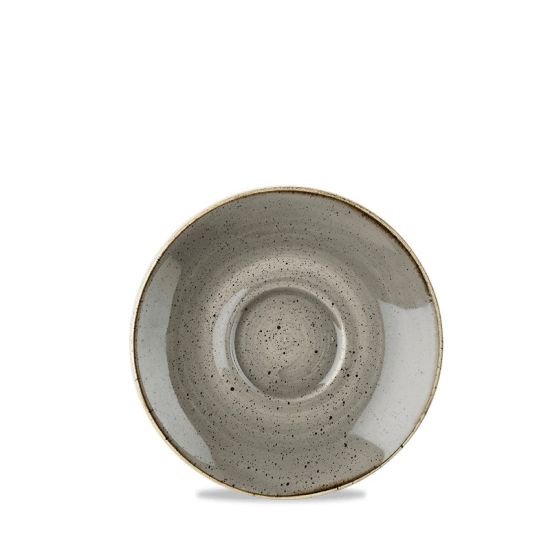 Stonecast Grey Cappuccino Saucer 6.25 Inches Box 12 IG SPGSCSS1 Stonecast Grey Cappuccino Saucer 6.25 Inches Box 12 IG SPGSCSS1