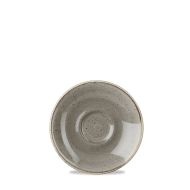 Stonecast Grey Espresso Saucer 4.5 Inches Box 12