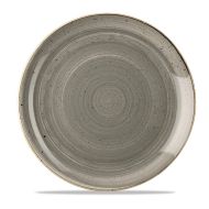 Stonecast Grey Evolve Coupe Plate 11.25 Inches Box 12