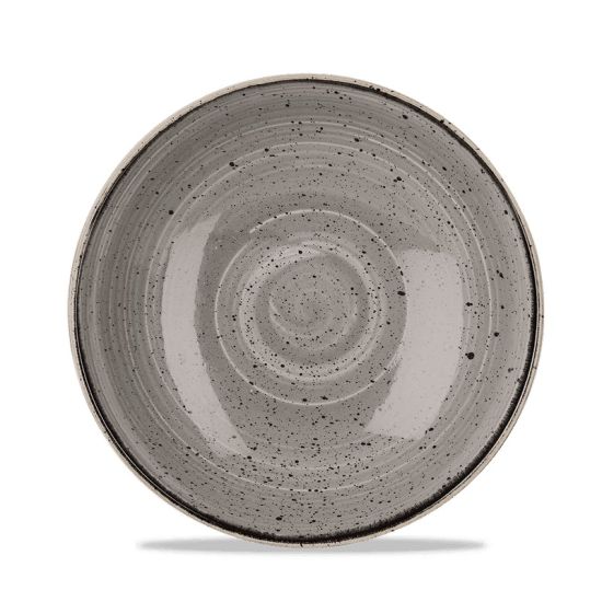 Stonecast Grey Evolve Coupe Bowl 9.75 Inches Box 12 IG SPGSEVB91 Stonecast Grey Evolve Coupe Bowl 9.75 Inches Box 12 IG SPGSEVB91