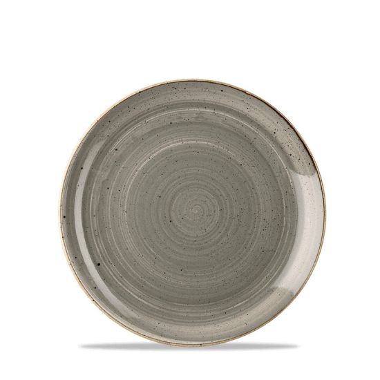 Stonecast Grey Evolve Coupe Plate 6.5 Inches Box 12 IG SPGSEVP61 Stonecast Grey Evolve Coupe Plate 6.5 Inches Box 12 IG SPGSEVP61